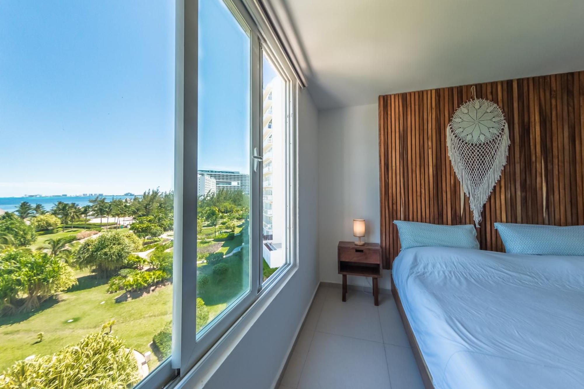 New Beachfront Luxury Apartments Cancun Ngoại thất bức ảnh