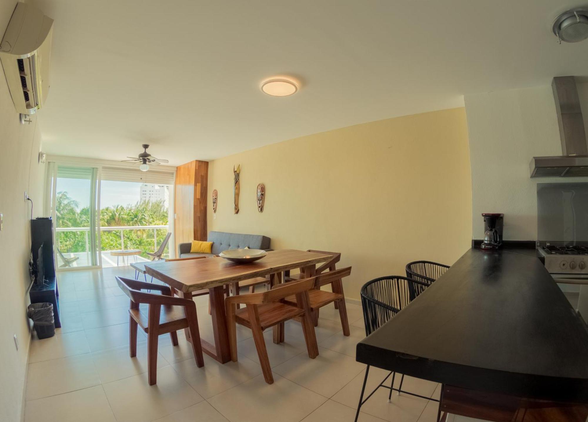 New Beachfront Luxury Apartments Cancun Ngoại thất bức ảnh