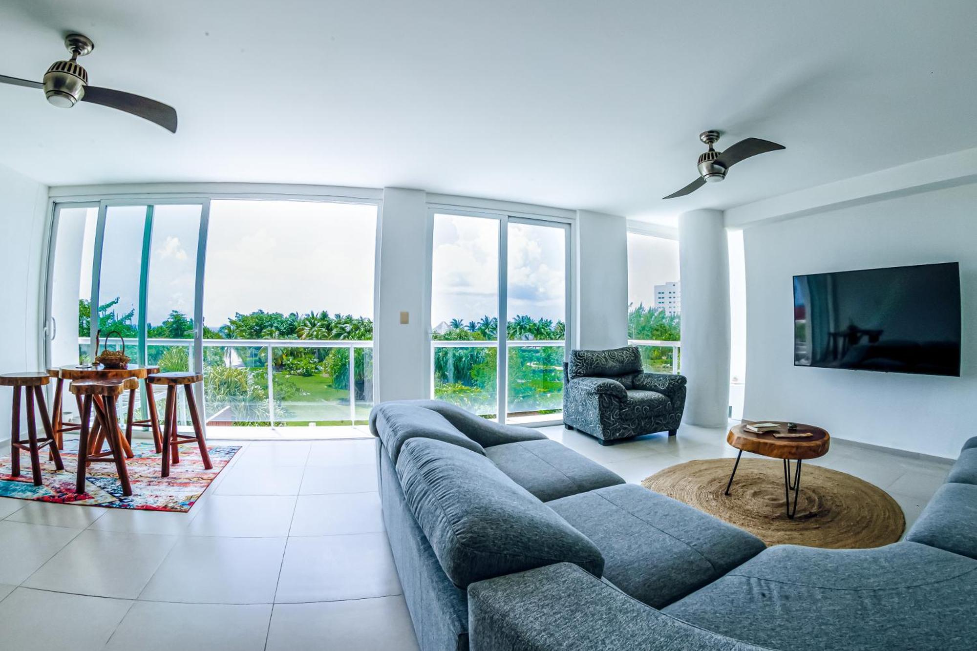 New Beachfront Luxury Apartments Cancun Ngoại thất bức ảnh